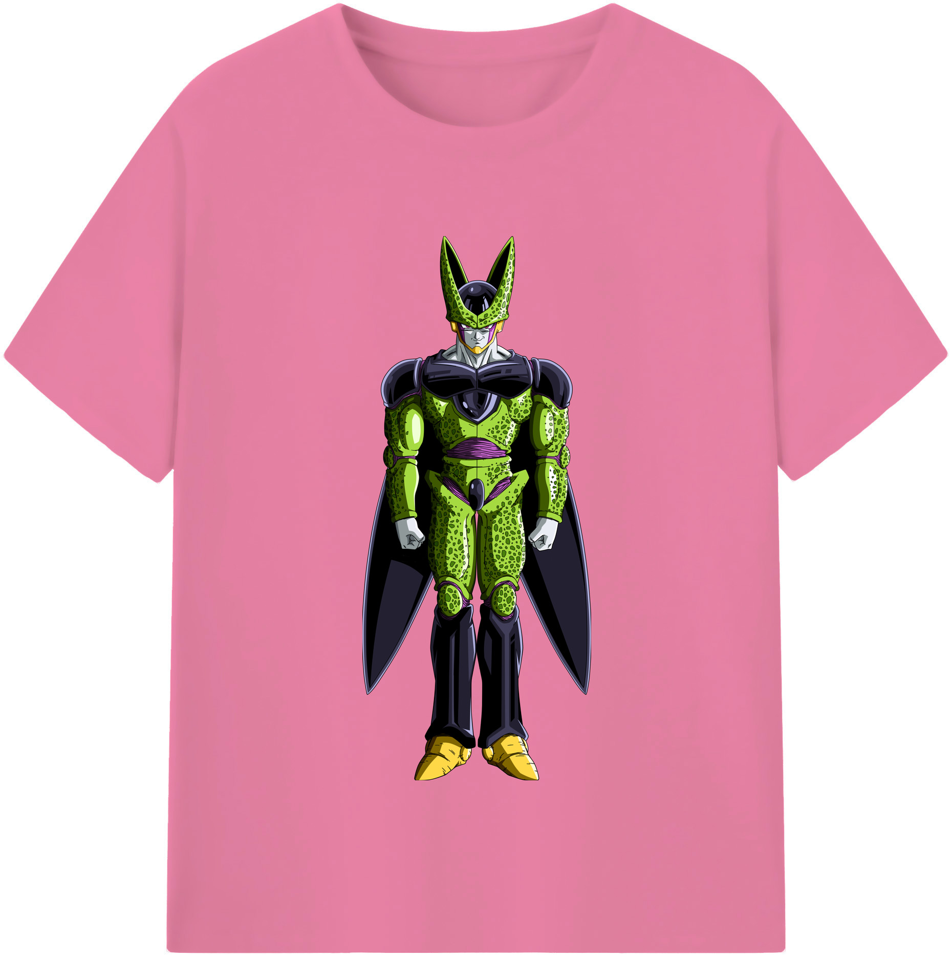 （画像用） ドラゴンボール セル DRAGON BALL Cell 綿100％半袖Tシャツ（フロントプリント）